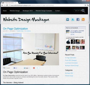 Website Design Muskegon MI