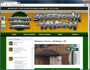 Skeetown Tavern Website